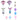 Mocsicka Mermaid3 Theme Balloon Garland Arch Birthday Party Balloon Decoration