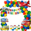 Mocsicka Balloon Arch Vehicle Balloon Set Party Decoration-Mocsicka Party