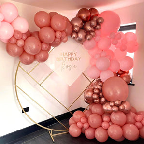 Mocsicka Balloon Arch  Pink Rose Balloons Set Party Decoration