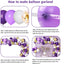 Mocsicka Balloon Purple Balloons Set Party Decoration