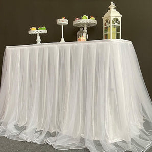 Mocsicka Table Skirt Dessert Table Decorations 3m wide-Mocsicka Party