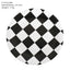 Mocsicka Party Black and White Chessboard Racing Theme Tableware