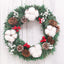 Mocsicka Party Christmas Pine Cones Wreath 30cm Christmas Decor