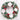 Mocsicka Party Christmas Pine Cones Wreath 30cm Christmas Decor