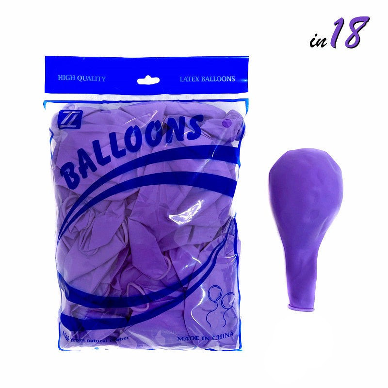 Mocsicka Party 18 inch Solid Color Balloon Party Decoration 50 Pcs