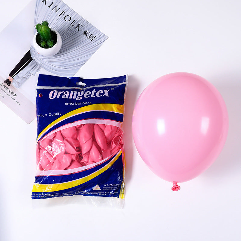 Mocsicka Party 10 inch Solid Color Balloon Party Decoration 100 Pcs