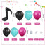 $19.9 Sale Mocsicka Rose Black Music Themed Musical Symbols Balloon Set Party Decoration