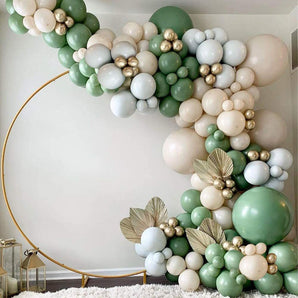 Mocsicka Balloon Arch Vintage Green Balloons Set Party Decoration