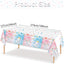 Mocsicka Party Baby Elephant Gender Reveal Print Tablecloths 137×274cm