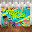 Mocsicka Fresh Prince Birthday Backdrop Big Gold Chain Splash Paint Decor Background-Mocsicka Party