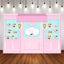 Mocsicka Donut Shoppe Theme Happy Birthday Party Backgrounds-Mocsicka Party