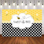 Mocsicka Sweet as can Bee Baby Shower Party Back Ground-Mocsicka Party