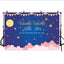 Mocsicka Bright Moon Twinkle Little Stars Baby Shower Party Decoration Props
