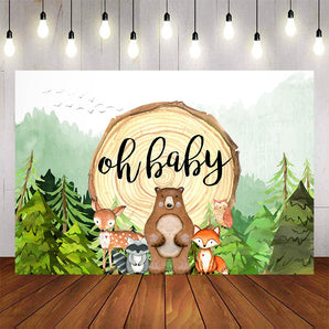 Mocsicka Forest and Animals Oh Baby Shower Party Supplies-Mocsicka Party