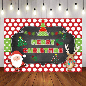 Mocsicka Merry Christmas Theme Party Photo Background-Mocsicka Party