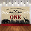 Mocsicka Our Little Lumberjack is Turning One Birthday Backdrop-Mocsicka Party