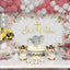 Mocsicka God Bless Little Elephant Baby Shower Backdrop-Mocsicka Party