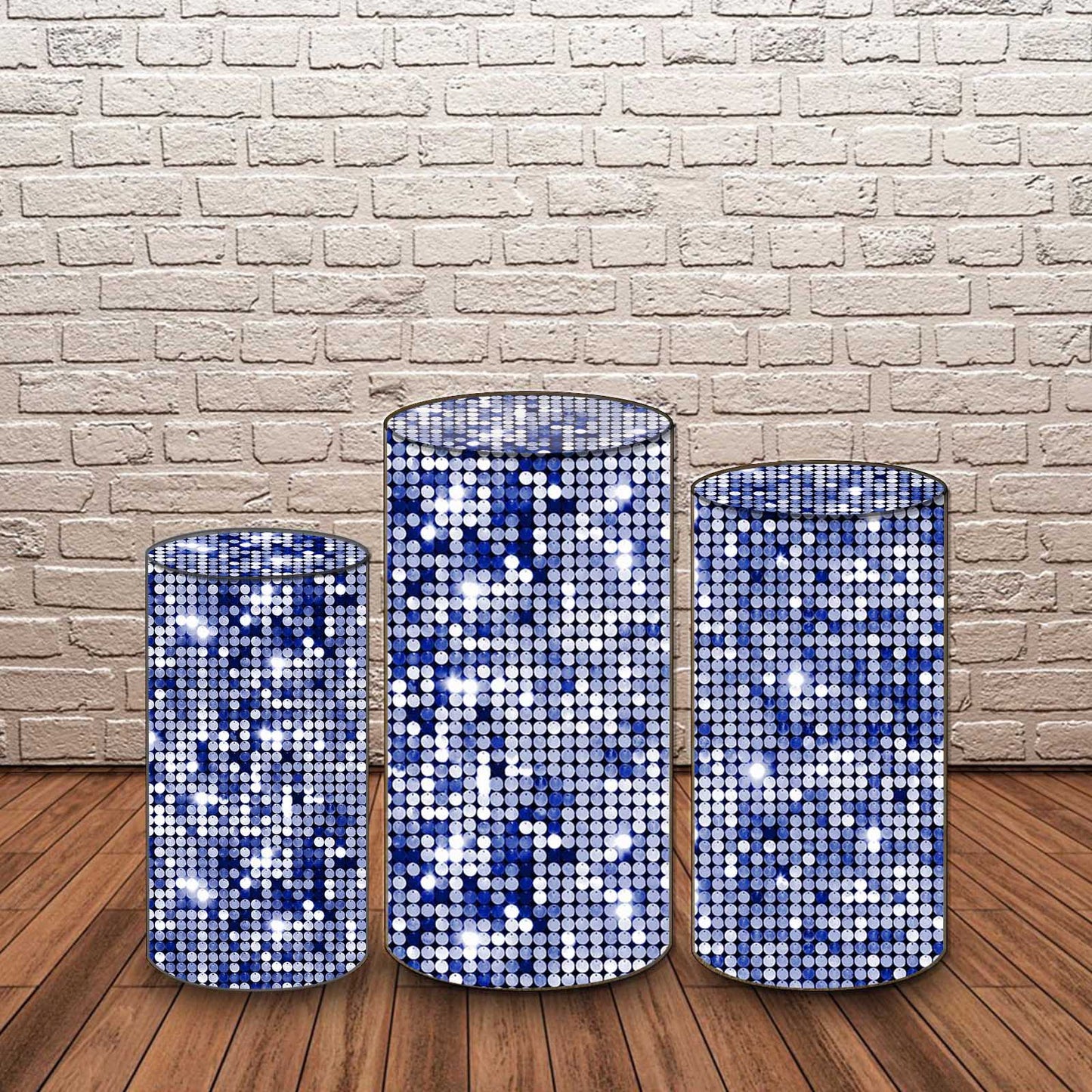 Mocsicka Giltter Golden 3pcs/set Cotton  Cylinder Cover