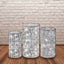 Mocsicka Giltter Golden 3pcs/set Cotton  Cylinder Cover