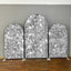 Mocsicka Golden Glitter Double-printed Chiara Fabric Cover Backdrop