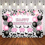 Mocsicka Cow and Balloons Happy Birthday Backdrops-Mocsicka Party
