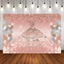 Mocsicka Quinceañera Rose Gold Dress and Diamond Fifteen Backdrop-Mocsicka Party