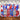 Mocsicka Sparkle and Balloons Independence Day Backdrop-Mocsicka Party