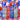 Mocsicka Sparkle and Balloons Independence Day Backdrop