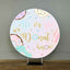 Mocsicka Donuts Baby Shower Party Round Cover-Mocsicka Party