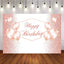 Mocsicka Rose Gold Bolloons and Dots Happy Birthday Party Decoration Props-Mocsicka Party