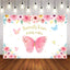 Mocsicka Spring Florals and Butterflies Baby Shower Decoration Props-Mocsicka Party