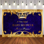 Mocsicka It's a Prince Purple Golden Background Royal Boy Baby Shower Backdrop and Balloon kit