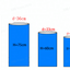 Mocsicka Party 5pcs/set Solid Color Cylinder Cover