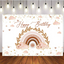 Mocsicka Boho Rainbow Birthday Banner-Mocsicka Party