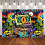 Mocsicka The 90s Hip Hop Party Supplies Retro Radio and Graffiti Background and Balloon Kit