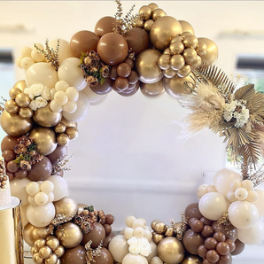 Mocsicka Balloon Arch New Vintage Brown Balloons Set Party Decoration-Mocsicka Party