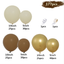 Mocsicka Balloon Arch New Vintage Brown Balloons Set Party Decoration