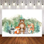 Mocsicka Forest Animals Happy Birthday Party Banners-Mocsicka Party