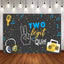 Mocsicka Two Legit to Quit Happy 2nd Birthday Party Backdrop-Mocsicka Party