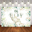 [Only Ship To U.S.& CA] Mocsicka Oh Boy Little Elephant Baby Shower Party Backdrops