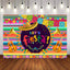 Mocsicka Let's Fiesta Mexican Stripes Happy Birthday Backgrounds-Mocsicka Party