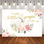 Mocsicka A Sweet Little Pumpkin is on the Way Baby Shower Backdrop