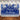 Mocsicka Blue and Sliver Balloons Happy Birthday Backdrop