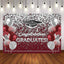 Mocsicka Red Balloon Congratulations Graduates Class of 2023 Background-Mocsicka Party
