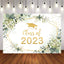 Mocsicka Red Congratulations Graduates Class of 2023 Backdrops-Mocsicka Party