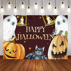 Mocsicka Happy Halloween Background-Mocsicka Party