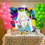 Mocsicka Let's Paint Party Backgrounds Apron Brush Doodle Photo Back Drops-Mocsicka Party