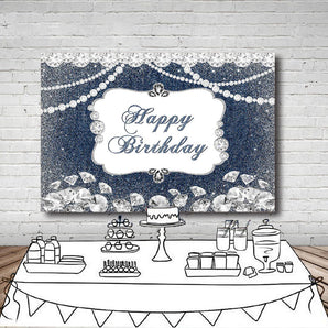 Mocsicka Denim and Diamonds Happy Birthday Party Supplies-Mocsicka Party