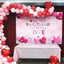 Mocsicka Little Sweet Heart Turning One Backdrop 1st Birthday Party Supplies-Mocsicka Party