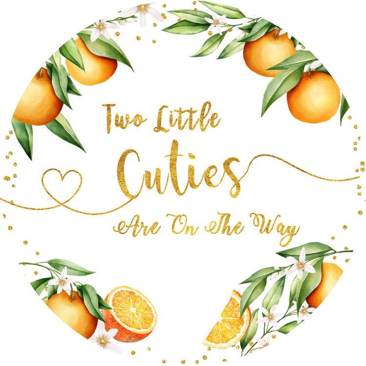 Mocsicka two orange Baby Shower Cover